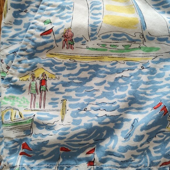 Lilly Pulitzer ~ Callahan Shorts ~ Get Nauti ~ Size 00 ~ Pre-Owned - Picture 5 of 12